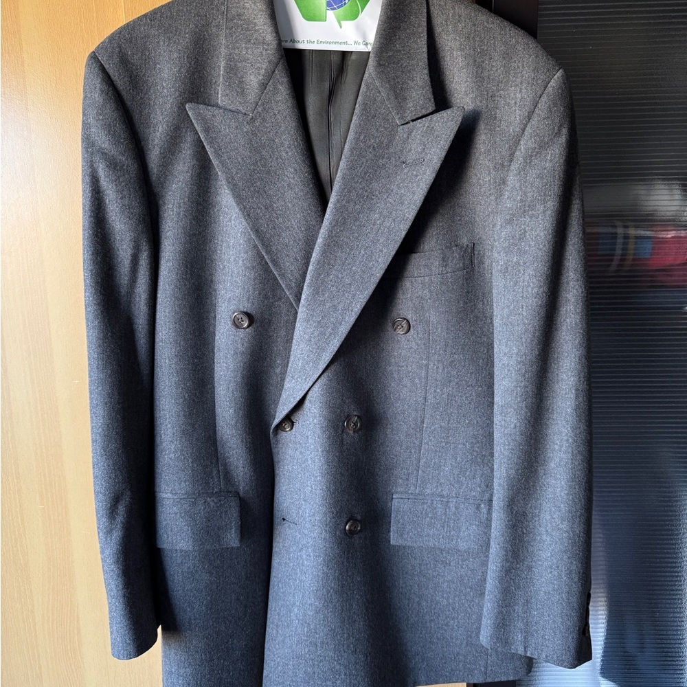 Brooks Brothers Charcoal Wool Blazer